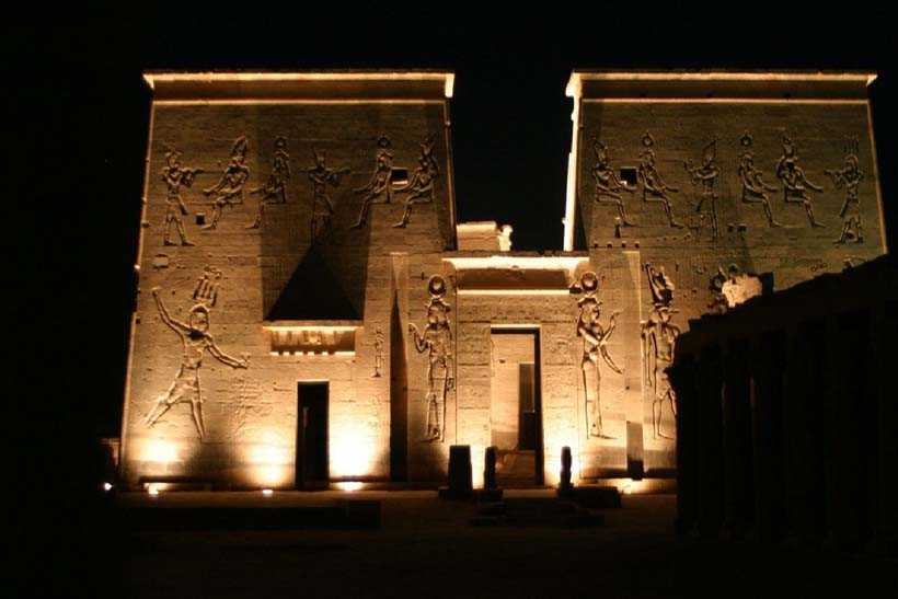 Sound and Light Show at Philae Temple