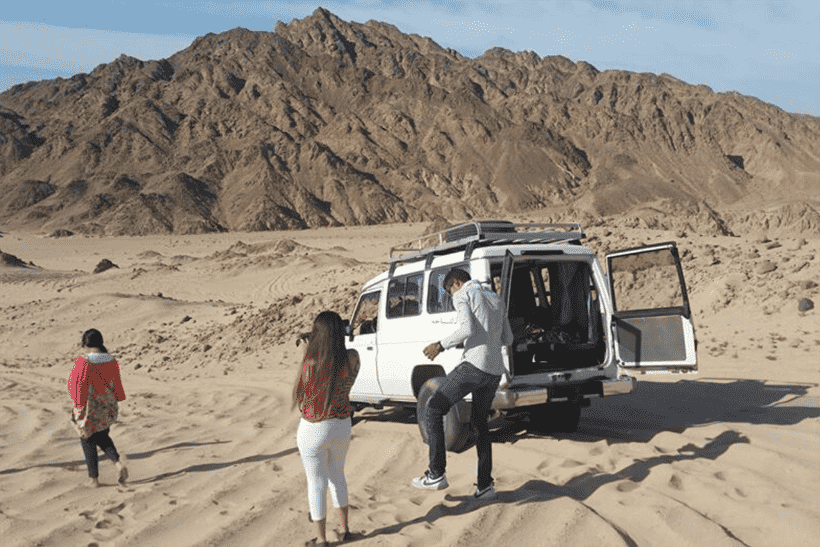 Hurghada Jeep Safari, Camel Ride & Bedouin Village Tour
